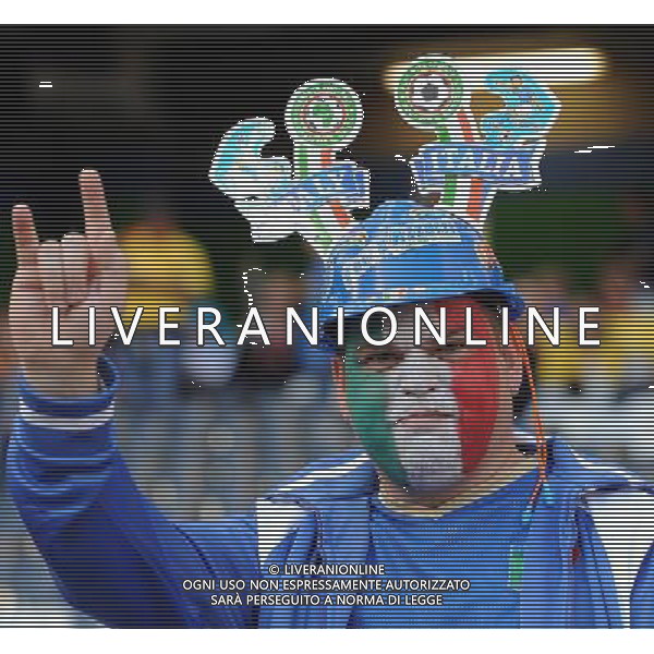 Fifa World Cup Sud Africa 2010 Match #28 Nelspruit (Mbombela Stadium) - 20.06.2010 Italia-Nuova Zelanda Nella Foto:Tifosi /Ph.Vitez-Ag. Aldo Liverani