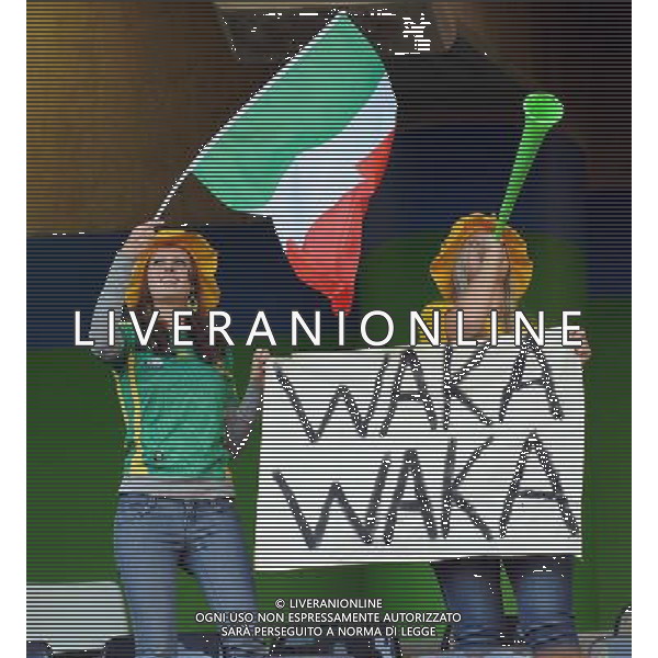 Fifa World Cup Sud Africa 2010 Match #28 Nelspruit (Mbombela Stadium) - 20.06.2010 Italia-Nuova Zelanda Nella Foto:Tifosi /Ph.Vitez-Ag. Aldo Liverani