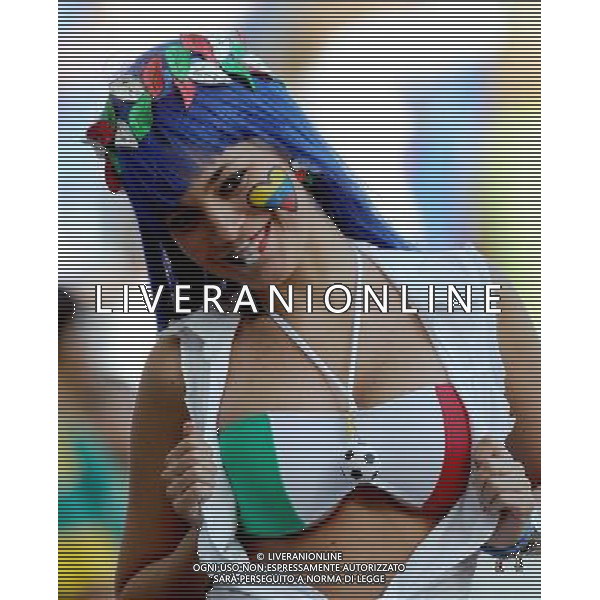 Fifa World Cup Sud Africa 2010 Match #28 Nelspruit (Mbombela Stadium) - 20.06.2010 Italia-Nuova Zelanda Nella Foto:Tifosi /Ph.Vitez-Ag. Aldo Liverani