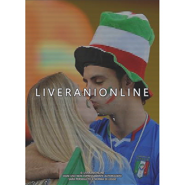 Fifa World Cup Sud Africa 2010 Match #28 Nelspruit (Mbombela Stadium) - 20.06.2010 Italia-Nuova Zelanda Nella Foto:Tifosi /Ph.Vitez-Ag. Aldo Liverani