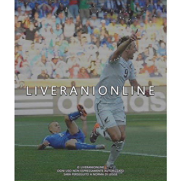 Fifa World Cup Sud Africa 2010 Match #28 Nelspruit (Mbombela Stadium) - 20.06.2010 Italia-Nuova Zelanda Nella Foto:esultanza smeltz /Ph.Vitez-Ag. Aldo Liverani