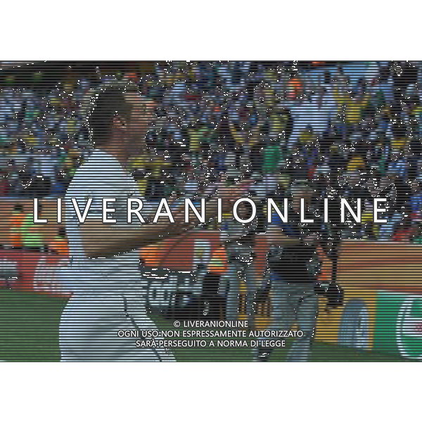 Fifa World Cup Sud Africa 2010 Match #28 Nelspruit (Mbombela Stadium) - 20.06.2010 Italia-Nuova Zelanda Nella Foto:esultanza smeltz /Ph.Vitez-Ag. Aldo Liverani