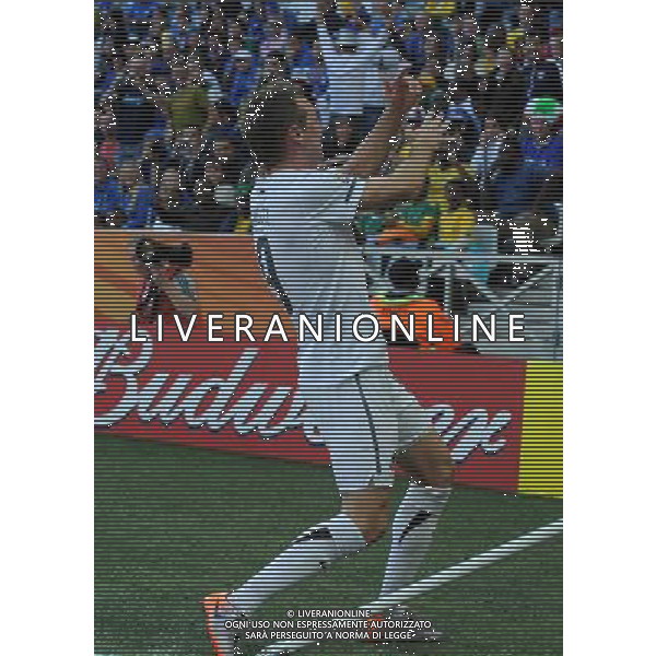 Fifa World Cup Sud Africa 2010 Match #28 Nelspruit (Mbombela Stadium) - 20.06.2010 Italia-Nuova Zelanda Nella Foto:esultanza smeltz /Ph.Vitez-Ag. Aldo Liverani