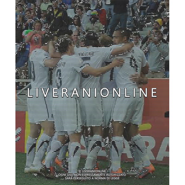 Fifa World Cup Sud Africa 2010 Match #28 Nelspruit (Mbombela Stadium) - 20.06.2010 Italia-Nuova Zelanda Nella Foto:esultanza smeltz /Ph.Vitez-Ag. Aldo Liverani