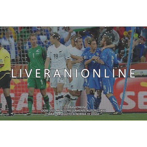 Fifa World Cup Sud Africa 2010 Match #28 Nelspruit (Mbombela Stadium) - 20.06.2010 Italia-Nuova Zelanda Nella Foto:daniele de rossi esulta per il rigore concesso /Ph.Vitez-Ag. Aldo Liverani