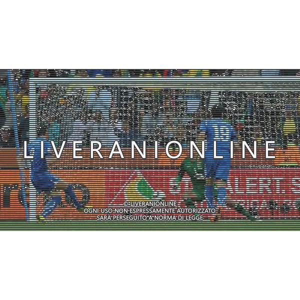 Fifa World Cup Sud Africa 2010 Match #28 Nelspruit (Mbombela Stadium) - 20.06.2010 Italia-Nuova Zelanda Nella Foto:vincenzo iaquinta gol su rigore /Ph.Vitez-Ag. Aldo Liverani