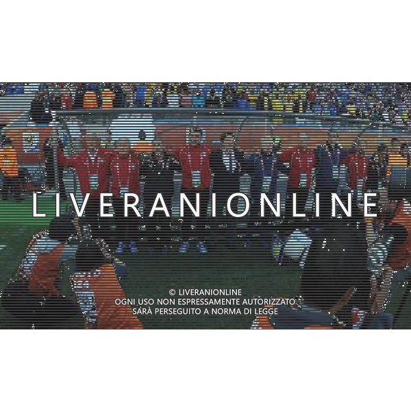Fifa World Cup Sud Africa 2010 Match #28 Nelspruit (Mbombela Stadium) - 20.06.2010 Italia-Nuova Zelanda Nella Foto:marcello lippi panchina /Ph.Vitez-Ag. Aldo Liverani