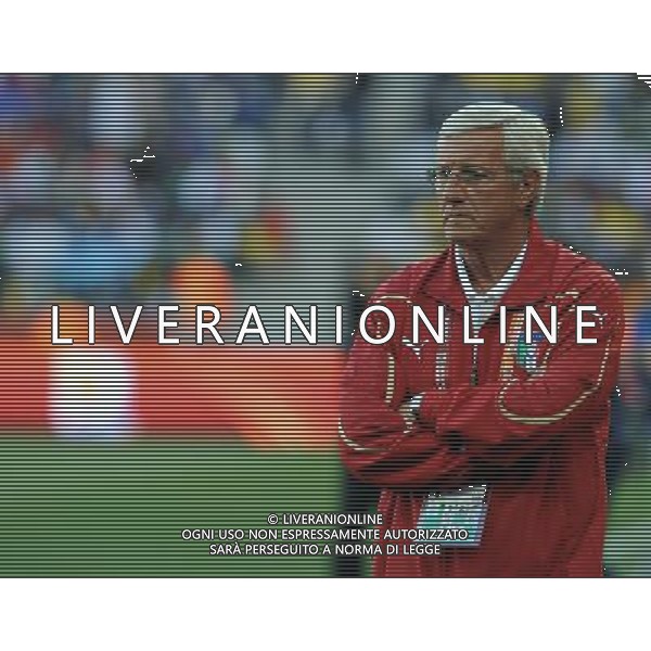 Fifa World Cup Sud Africa 2010 Match #28 Nelspruit (Mbombela Stadium) - 20.06.2010 Italia-Nuova Zelanda Nella Foto:lippi marcello /Ph.Vitez-Ag. Aldo Liverani