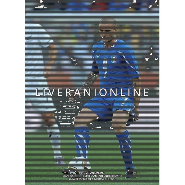 Fifa World Cup Sud Africa 2010 Match #28 Nelspruit (Mbombela Stadium) - 20.06.2010 Italia-Nuova Zelanda Nella Foto:pepe simone /Ph.Vitez-Ag. Aldo Liverani