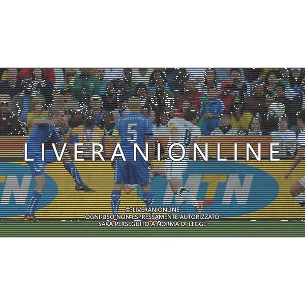 Fifa World Cup Sud Africa 2010 Match #28 Nelspruit (Mbombela Stadium) - 20.06.2010 Italia-Nuova Zelanda Nella Foto:occasione chiellini /Ph.Vitez-Ag. Aldo Liverani