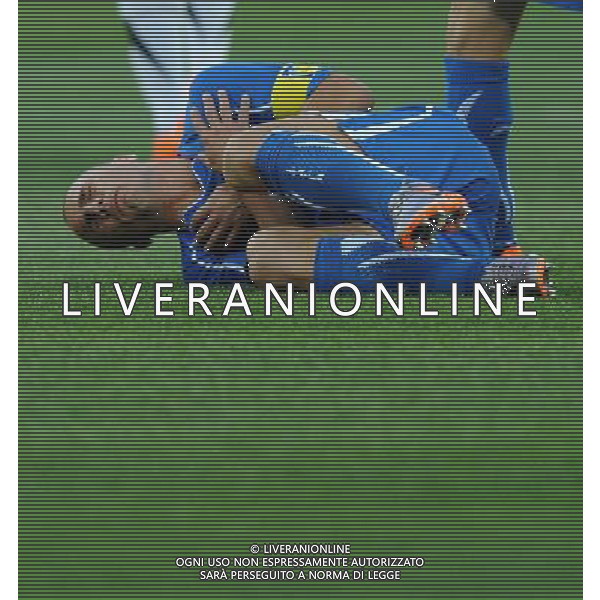 Fifa World Cup Sud Africa 2010 Match #28 Nelspruit (Mbombela Stadium) - 20.06.2010 Italia-Nuova Zelanda Nella Foto:cannavaro fabio a terra /Ph.Vitez-Ag. Aldo Liverani