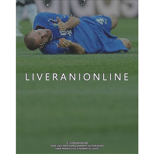 Fifa World Cup Sud Africa 2010 Match #28 Nelspruit (Mbombela Stadium) - 20.06.2010 Italia-Nuova Zelanda Nella Foto:chiellini giorgio a terra /Ph.Vitez-Ag. Aldo Liverani