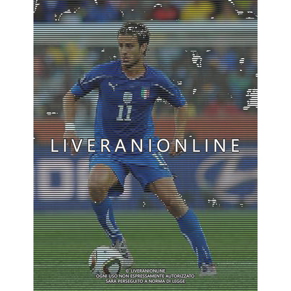 Fifa World Cup Sud Africa 2010 Match #28 Nelspruit (Mbombela Stadium) - 20.06.2010 Italia-Nuova Zelanda Nella Foto:gilardino alberto /Ph.Vitez-Ag. Aldo Liverani