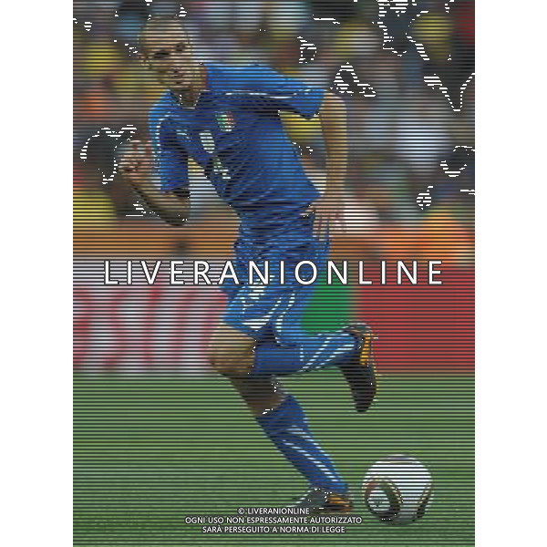 Fifa World Cup Sud Africa 2010 Match #28 Nelspruit (Mbombela Stadium) - 20.06.2010 Italia-Nuova Zelanda Nella Foto:chiellini giorgio /Ph.Vitez-Ag. Aldo Liverani
