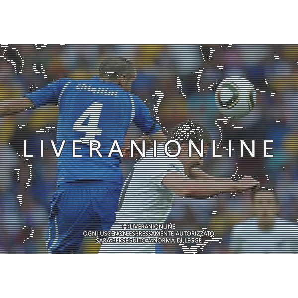 Fifa World Cup Sud Africa 2010 Match #28 Nelspruit (Mbombela Stadium) - 20.06.2010 Italia-Nuova Zelanda Nella Foto: giorgio chiellini-killen /Ph.Vitez-Ag. Aldo Liverani