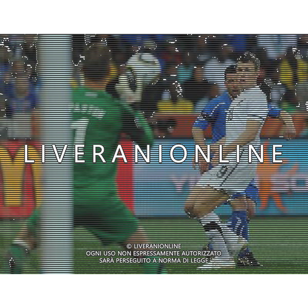 Fifa World Cup Sud Africa 2010 Match #28 Nelspruit (Mbombela Stadium) - 20.06.2010 Italia-Nuova Zelanda Nella Foto:parata paston su antonio di natale /Ph.Vitez-Ag. Aldo Liverani