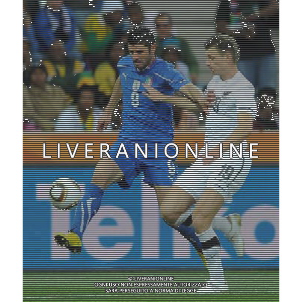 Fifa World Cup Sud Africa 2010 Match #28 Nelspruit (Mbombela Stadium) - 20.06.2010 Italia-Nuova Zelanda Nella Foto: vincenzo iaquinta-smith /Ph.Vitez-Ag. Aldo Liverani