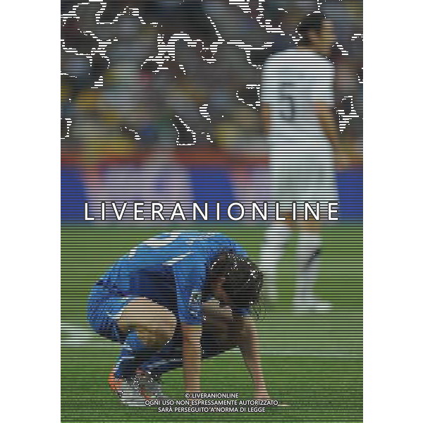 Fifa World Cup Sud Africa 2010 Match #28 Nelspruit (Mbombela Stadium) - 20.06.2010 Italia-Nuova Zelanda Nella Foto: riccardo montolivo delusione /Ph.Vitez-Ag. Aldo Liverani