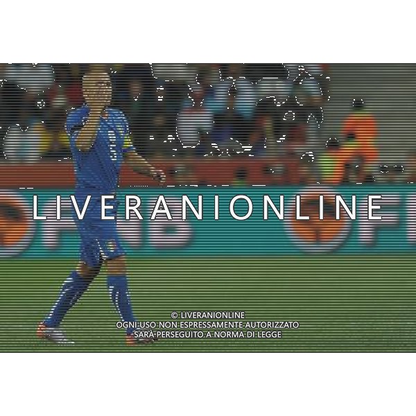 Fifa World Cup Sud Africa 2010 Match #28 Nelspruit (Mbombela Stadium) - 20.06.2010 Italia-Nuova Zelanda Nella Foto:cannavaro fabio /Ph.Vitez-Ag. Aldo Liverani