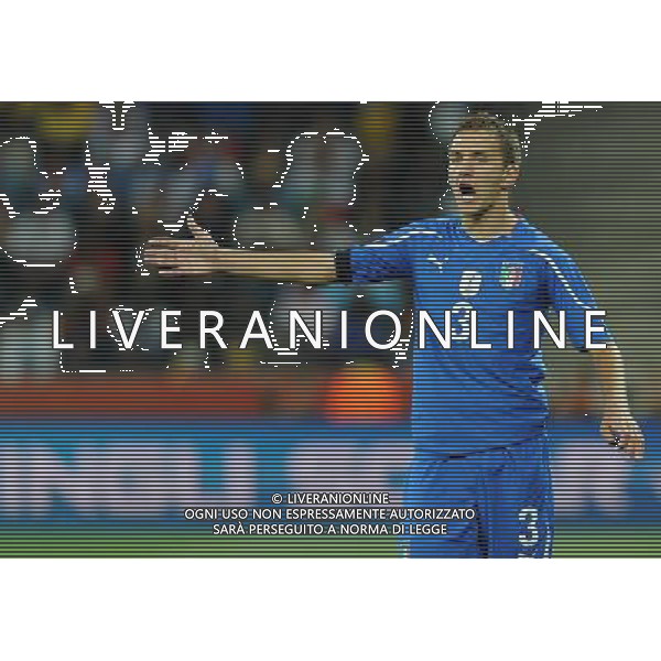 Fifa World Cup Sud Africa 2010 Match #28 Nelspruit (Mbombela Stadium) - 20.06.2010 Italia-Nuova Zelanda Nella Foto:criscito domenico /Ph.Vitez-Ag. Aldo Liverani