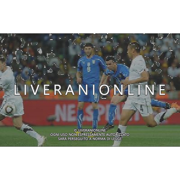 Fifa World Cup Sud Africa 2010 Match #28 Nelspruit (Mbombela Stadium) - 20.06.2010 Italia-Nuova Zelanda Nella Foto:occasione di antonio di natale /Ph.Vitez-Ag. Aldo Liverani