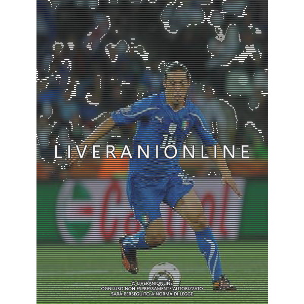 Fifa World Cup Sud Africa 2010 Match #28 Nelspruit (Mbombela Stadium) - 20.06.2010 Italia-Nuova Zelanda Nella Foto:camoranesi mauro german /Ph.Vitez-Ag. Aldo Liverani