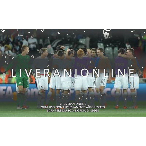 Fifa World Cup Sud Africa 2010 Match #28 Nelspruit (Mbombela Stadium) - 20.06.2010 Italia-Nuova Zelanda Nella Foto:esultanza finale nuova zelanda /Ph.Vitez-Ag. Aldo Liverani