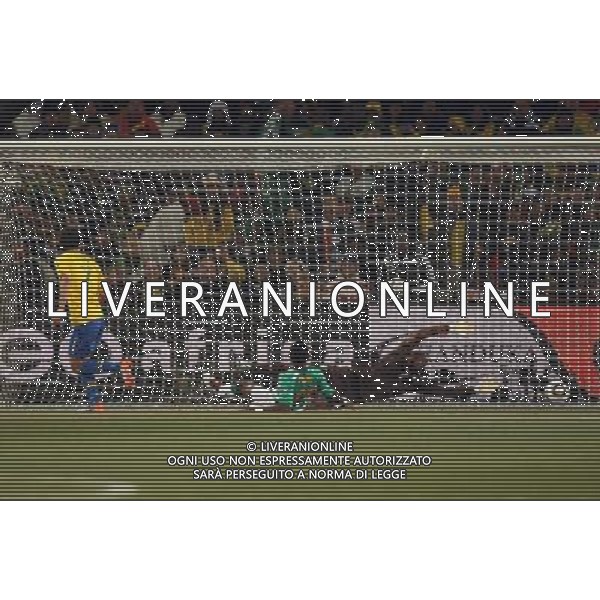 BRASILE - COSTA D\'AVORIO CAMPIONATI MONDIALI SUDAFRICA 2010 FIFA WORLD CUP SOUTH AFRICA,20/06/2010 Match 29, NELLA FOTO GOL DI ELANO DEL 3-0 copyright by firo sportphoto/AGENZIA ALDO LIVERANI SAS ITALY ONLY - EDITORIAL USE ONLY 