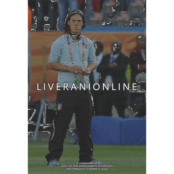 Fifa World Cup Sud Africa 2010 Match #28 Nelspruit (Mbombela Stadium) - 20.06.2010 Italia-Nuova Zelanda Nella Foto:Mauro German CAMORANESI /Ph.Vitez-Ag. Aldo Liverani
