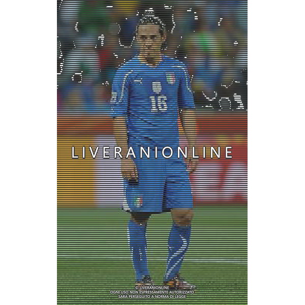 Fifa World Cup Sud Africa 2010 Match #28 Nelspruit (Mbombela Stadium) - 20.06.2010 Italia-Nuova Zelanda Nella Foto:Mauro German CAMORANESI /Ph.Vitez-Ag. Aldo Liverani