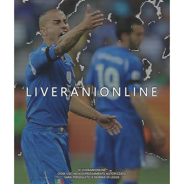 Fifa World Cup Sud Africa 2010 Match #28 Nelspruit (Mbombela Stadium) - 20.06.2010 Italia-Nuova Zelanda Nella Foto:Fabio CANNAVARO /Ph.Vitez-Ag. Aldo Liverani