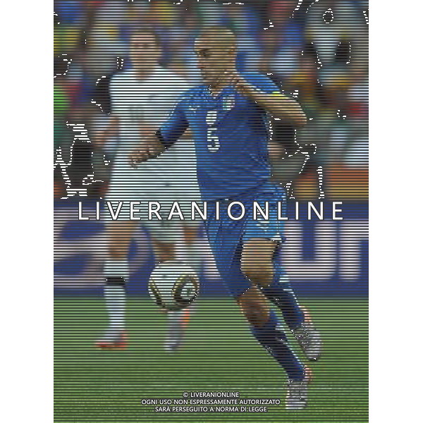 Fifa World Cup Sud Africa 2010 Match #28 Nelspruit (Mbombela Stadium) - 20.06.2010 Italia-Nuova Zelanda Nella Foto:Fabio CANNAVARO /Ph.Vitez-Ag. Aldo Liverani