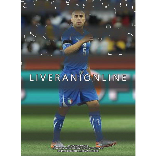 Fifa World Cup Sud Africa 2010 Match #28 Nelspruit (Mbombela Stadium) - 20.06.2010 Italia-Nuova Zelanda Nella Foto:Fabio CANNAVARO /Ph.Vitez-Ag. Aldo Liverani