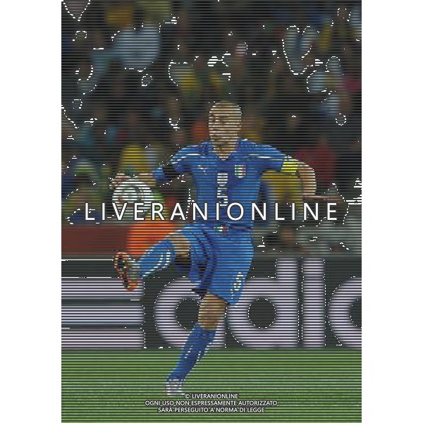Fifa World Cup Sud Africa 2010 Match #28 Nelspruit (Mbombela Stadium) - 20.06.2010 Italia-Nuova Zelanda Nella Foto:Fabio CANNAVARO /Ph.Vitez-Ag. Aldo Liverani