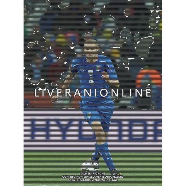 Fifa World Cup Sud Africa 2010 Match #28 Nelspruit (Mbombela Stadium) - 20.06.2010 Italia-Nuova Zelanda Nella Foto:Giorgio CHIELLINI /Ph.Vitez-Ag. Aldo Liverani