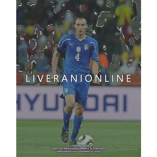 Fifa World Cup Sud Africa 2010 Match #28 Nelspruit (Mbombela Stadium) - 20.06.2010 Italia-Nuova Zelanda Nella Foto:Giorgio CHIELLINI /Ph.Vitez-Ag. Aldo Liverani