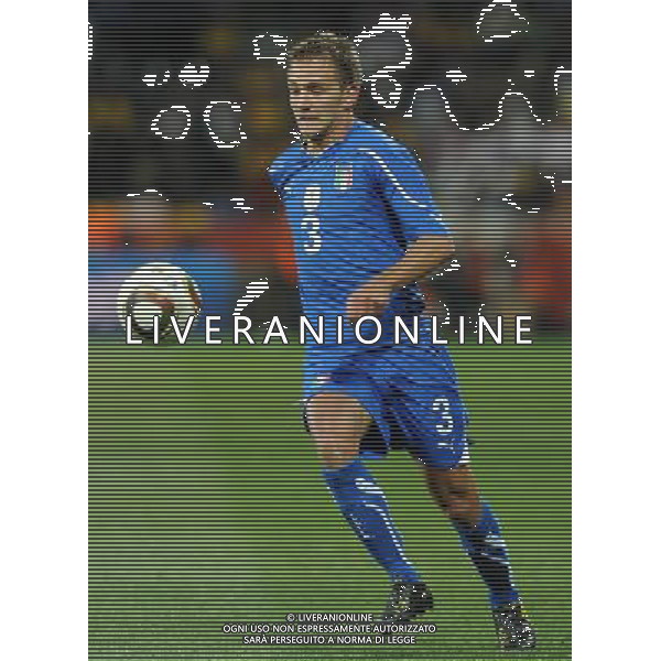 Fifa World Cup Sud Africa 2010 Match #28 Nelspruit (Mbombela Stadium) - 20.06.2010 Italia-Nuova Zelanda Nella Foto:Domenico CRISCITO /Ph.Vitez-Ag. Aldo Liverani