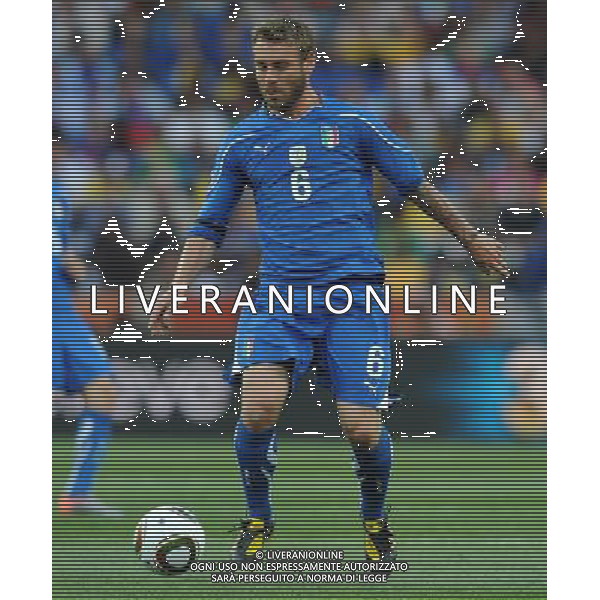 Fifa World Cup Sud Africa 2010 Match #28 Nelspruit (Mbombela Stadium) - 20.06.2010 Italia-Nuova Zelanda Nella Foto:Daniele DE ROSSI /Ph.Vitez-Ag. Aldo Liverani