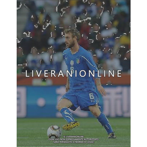 Fifa World Cup Sud Africa 2010 Match #28 Nelspruit (Mbombela Stadium) - 20.06.2010 Italia-Nuova Zelanda Nella Foto:Daniele DE ROSSI /Ph.Vitez-Ag. Aldo Liverani
