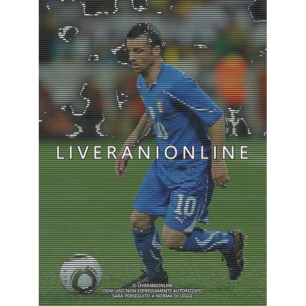 Fifa World Cup Sud Africa 2010 Match #28 Nelspruit (Mbombela Stadium) - 20.06.2010 Italia-Nuova Zelanda Nella Foto:Antonio DI NATALE /Ph.Vitez-Ag. Aldo Liverani