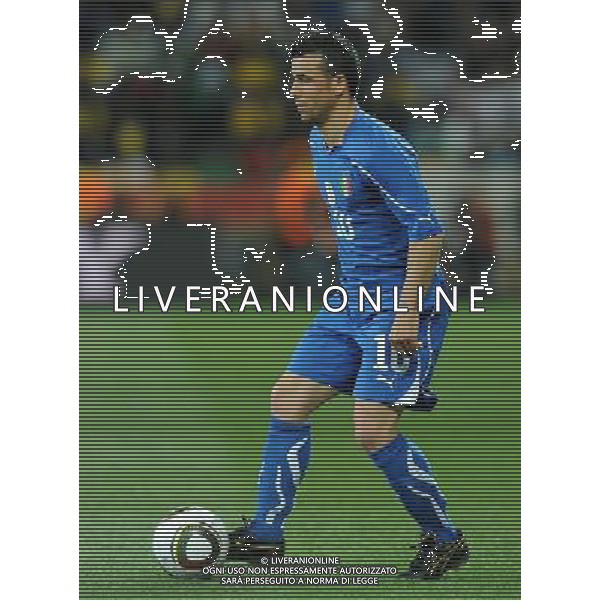 Fifa World Cup Sud Africa 2010 Match #28 Nelspruit (Mbombela Stadium) - 20.06.2010 Italia-Nuova Zelanda Nella Foto:Antonio DI NATALE /Ph.Vitez-Ag. Aldo Liverani