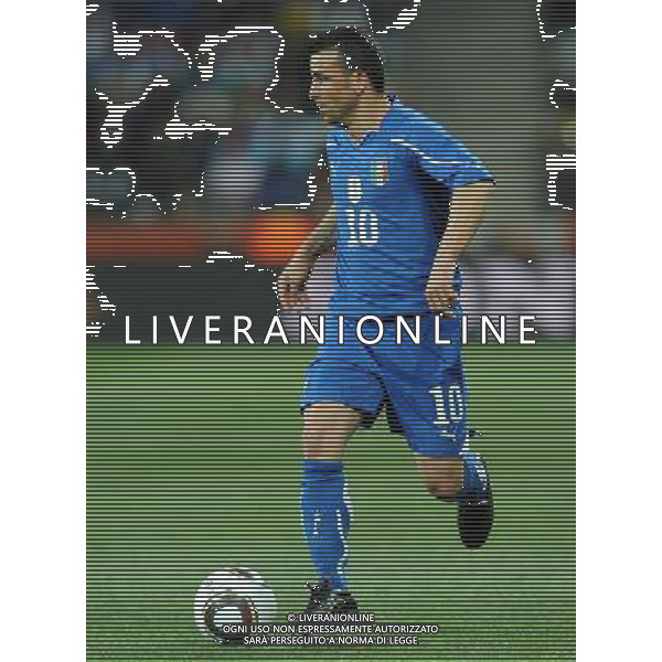 Fifa World Cup Sud Africa 2010 Match #28 Nelspruit (Mbombela Stadium) - 20.06.2010 Italia-Nuova Zelanda Nella Foto:Antonio DI NATALE /Ph.Vitez-Ag. Aldo Liverani