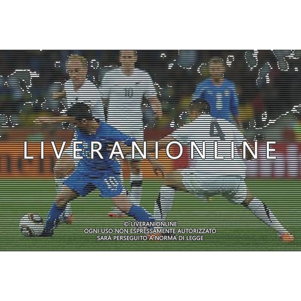 Fifa World Cup Sud Africa 2010 Match #28 Nelspruit (Mbombela Stadium) - 20.06.2010 Italia-Nuova Zelanda Nella Foto:Antonio DI NATALE /Ph.Vitez-Ag. Aldo Liverani