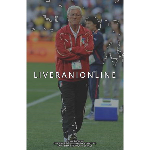 Fifa World Cup Sud Africa 2010 Match #28 Nelspruit (Mbombela Stadium) - 20.06.2010 Italia-Nuova Zelanda Nella Foto:Marcello LIPPI /Ph.Vitez-Ag. Aldo Liverani