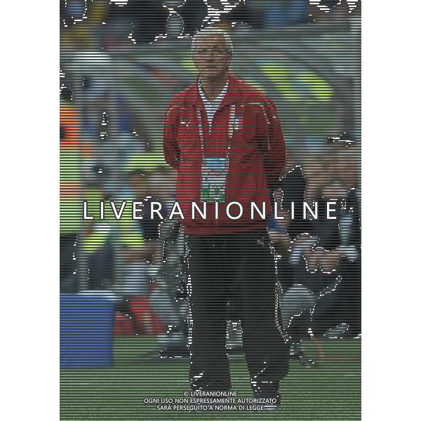 Fifa World Cup Sud Africa 2010 Match #28 Nelspruit (Mbombela Stadium) - 20.06.2010 Italia-Nuova Zelanda Nella Foto:Marcello LIPPI /Ph.Vitez-Ag. Aldo Liverani