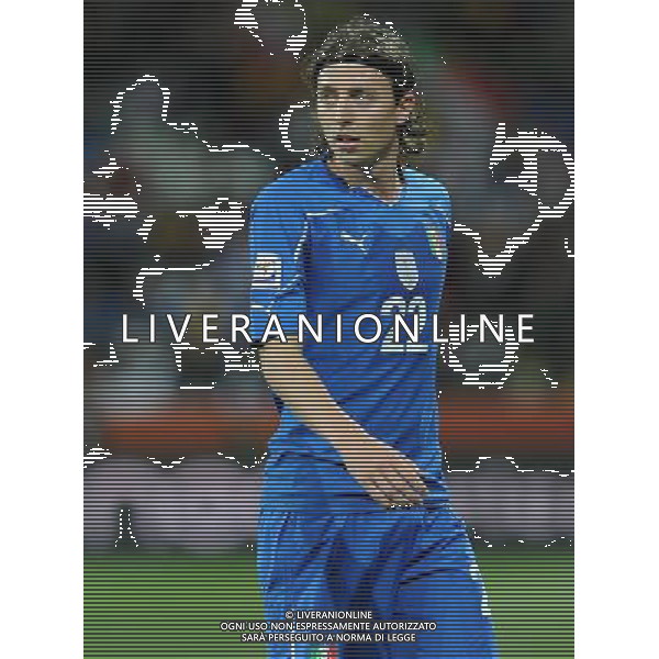 Fifa World Cup Sud Africa 2010 Match #28 Nelspruit (Mbombela Stadium) - 20.06.2010 Italia-Nuova Zelanda Nella Foto:Riccardo MONTOLIVO /Ph.Vitez-Ag. Aldo Liverani