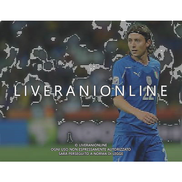 Fifa World Cup Sud Africa 2010 Match #28 Nelspruit (Mbombela Stadium) - 20.06.2010 Italia-Nuova Zelanda Nella Foto:Riccardo MONTOLIVO /Ph.Vitez-Ag. Aldo Liverani