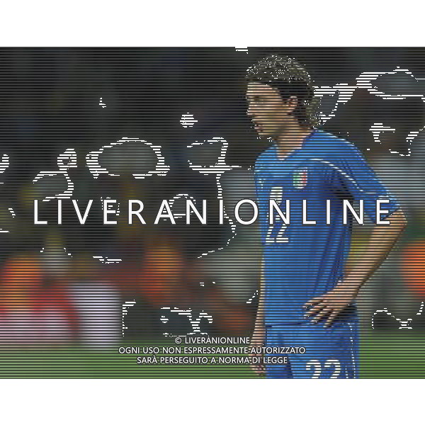 Fifa World Cup Sud Africa 2010 Match #28 Nelspruit (Mbombela Stadium) - 20.06.2010 Italia-Nuova Zelanda Nella Foto:Riccardo MONTOLIVO /Ph.Vitez-Ag. Aldo Liverani