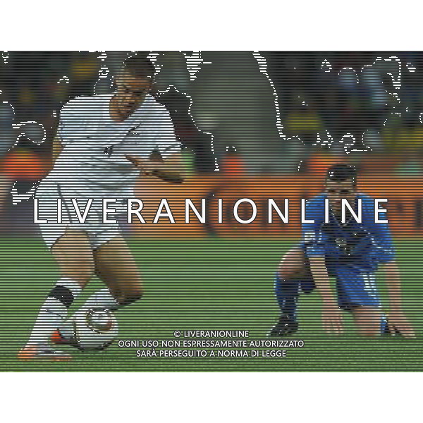 Fifa World Cup Sud Africa 2010 Match #28 Nelspruit (Mbombela Stadium) - 20.06.2010 Italia-Nuova Zelanda Nella Foto:Winston REID /Ph.Vitez-Ag. Aldo Liverani