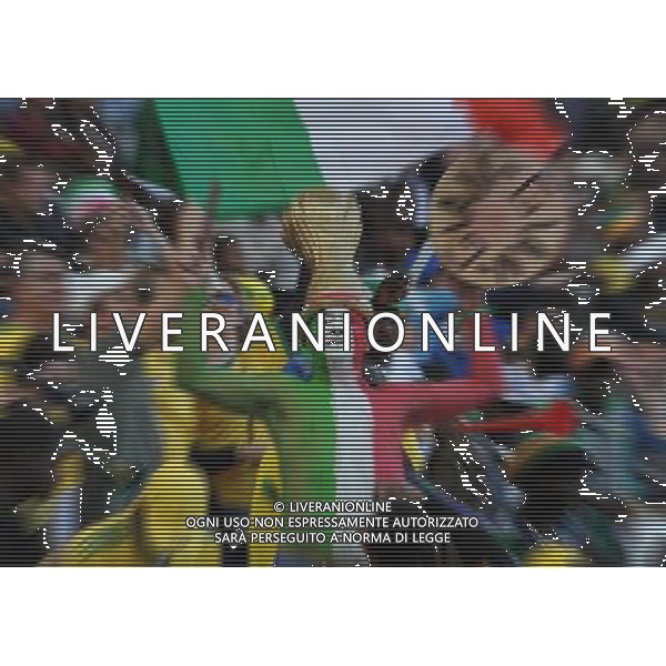 Fifa World Cup Sud Africa 2010 Match #28 Nelspruit (Mbombela Stadium) - 20.06.2010 Italia-Nuova Zelanda Nella Foto:Tifosi ITALIA /Ph.Vitez-Ag. Aldo Liverani